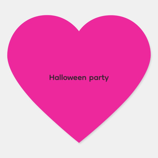 Sticker Halloween party (Front)