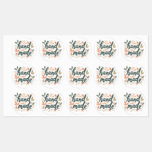 Sticker "hand made"