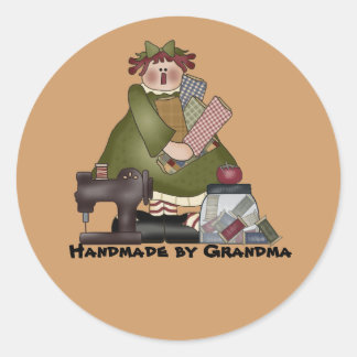 sticker Handmade by Grandma