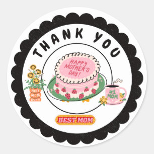 Sticker  happy mother day