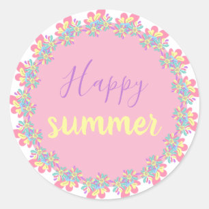 Sticker Happy summer