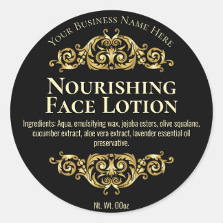 Sticker Label For Handmade Face Lotion