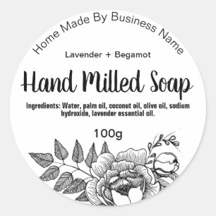 Sticker Label For Handmade Soap