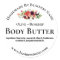 Sticker Label For Homemade Body Butter