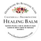 Sticker Label For Homemade Healing Salve Balm