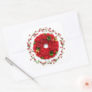 Sticker, Label - Rose