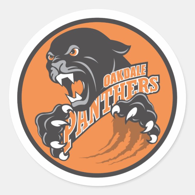 Sticker, Large Classic Round Sticker (Front)