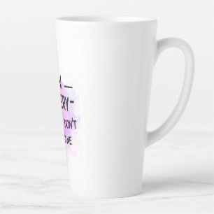 Sticker Low Battery Please Don’t Talk to Me – Funn Latte Mug