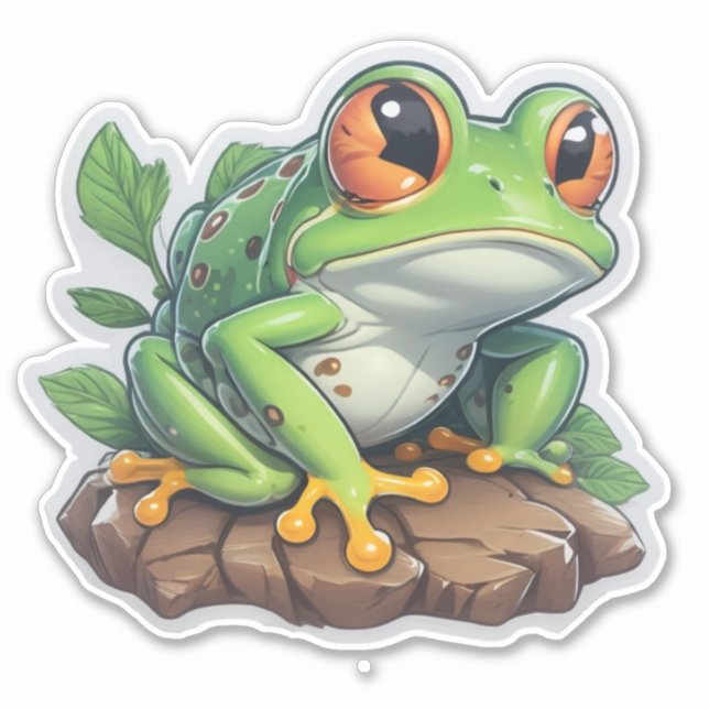 Sticker Magic Frog-themed Designs (Front)
