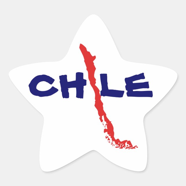 Sticker Mapa Chile 2 (Front)