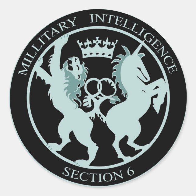 Sticker Military Intelligence Section 6 (Front)