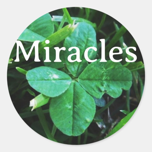 Sticker Miracles (Front)
