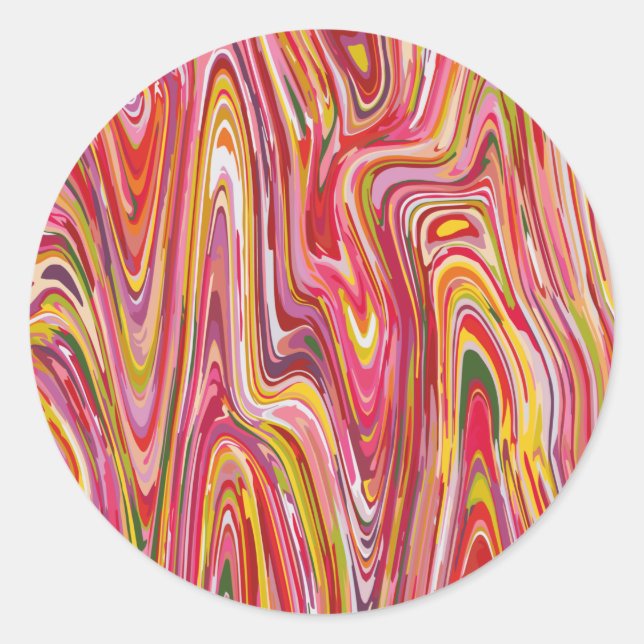 Sticker Multicolored and modern (Front)