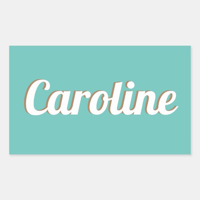 Sticker name for suitcase or baggage (Front)