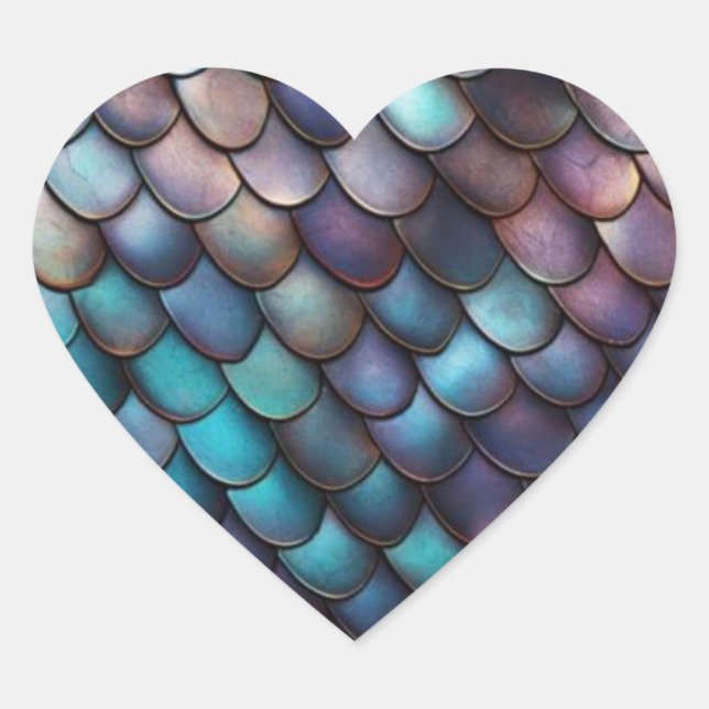 Sticker of Heart&Scales (Front)