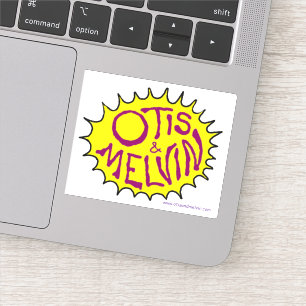 sticker, Otis and Melvin