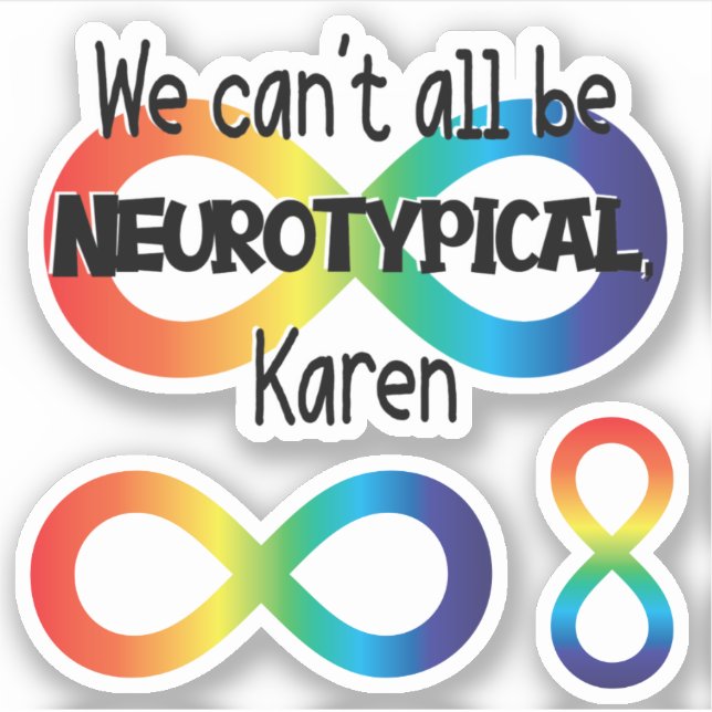 Sticker Pack - Neurodiversity Autism Awareness (Front)