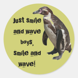 Sticker penguin 01