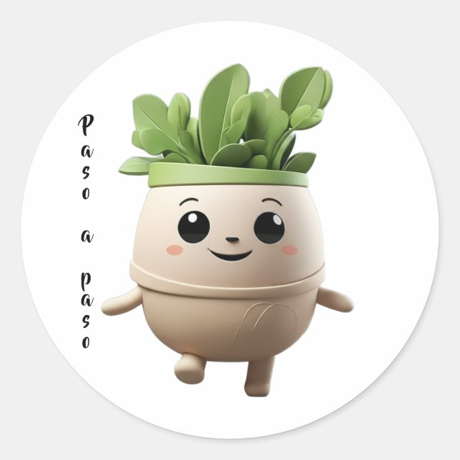 Sticker Pipo Paso a Paso – Constancia Diaria (Front)