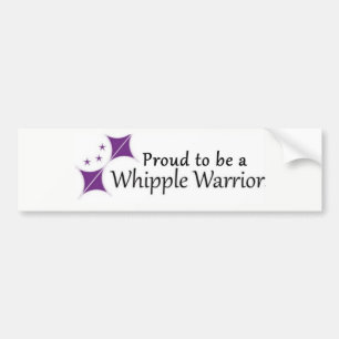Sticker Proud to be a Whipple Warrior