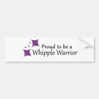 Sticker Proud to be a Whipple Warrior