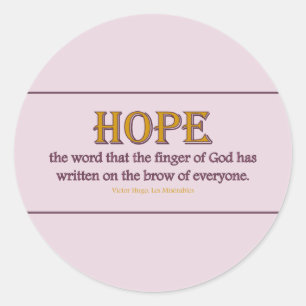 Sticker Round: Hope