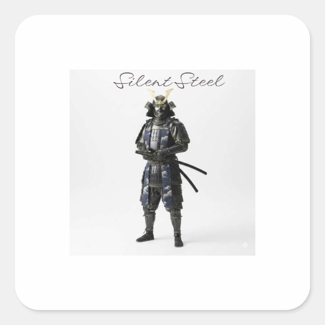 sticker samurai warrior (Front)