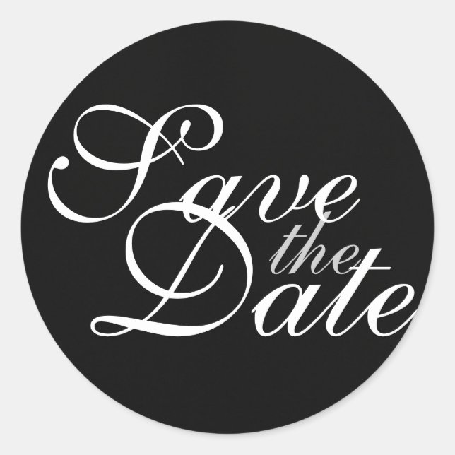 Sticker - Save the Date (Front)