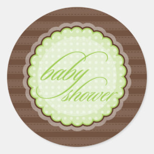 STICKER / SEAL :: baby shower