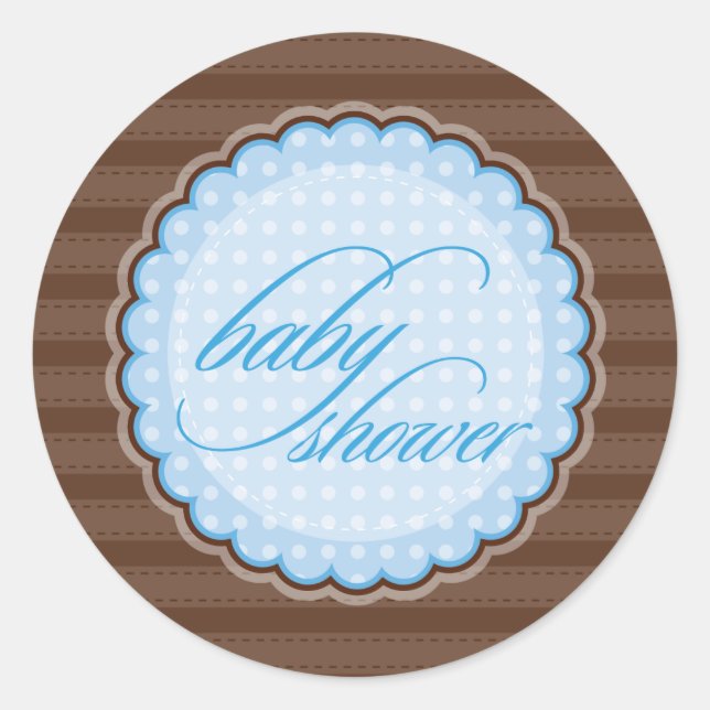 STICKER / SEAL :: baby shower (Front)
