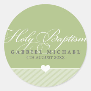 STICKER SEAL - holy baptism :: lovely type 3