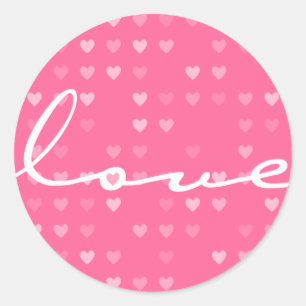 STICKER / SEAL :: love