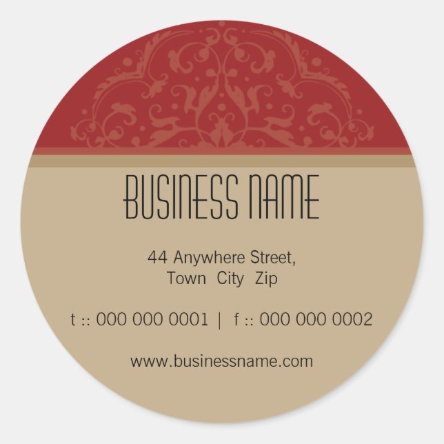 STICKER SEAL :: mandala 5 (Front)