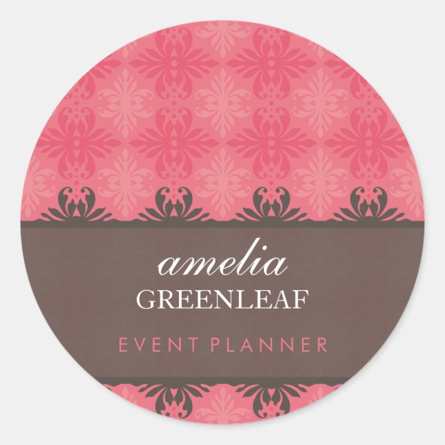 STICKER SEAL :: stylish patterned 11 (Front)