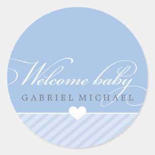 STICKER SEAL - WELCOME BABY :: lovely type 5