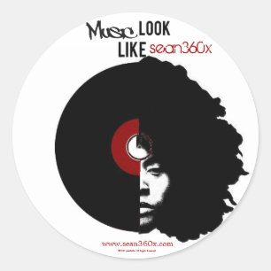 Sticker sean360x MUSic