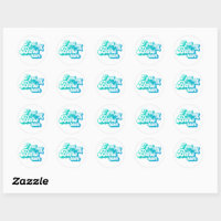 Sticker Sheet Blue - I Got My Bars Run