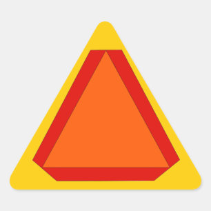 Sticker Slow Moving Sign For Snail Mail Stationery