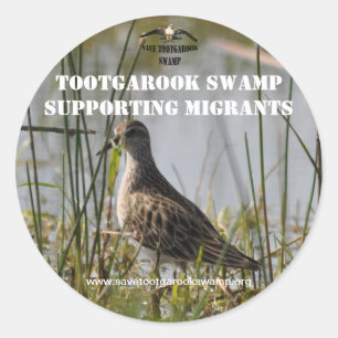 Sticker Supporting Migratory Birds