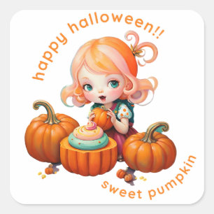 Sticker sweet pumpkin 
