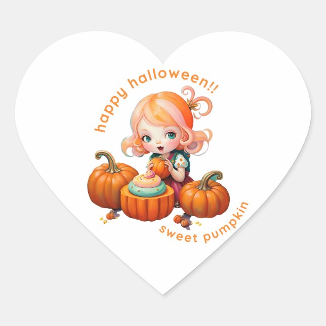 Sticker sweet pumpkin (Front)