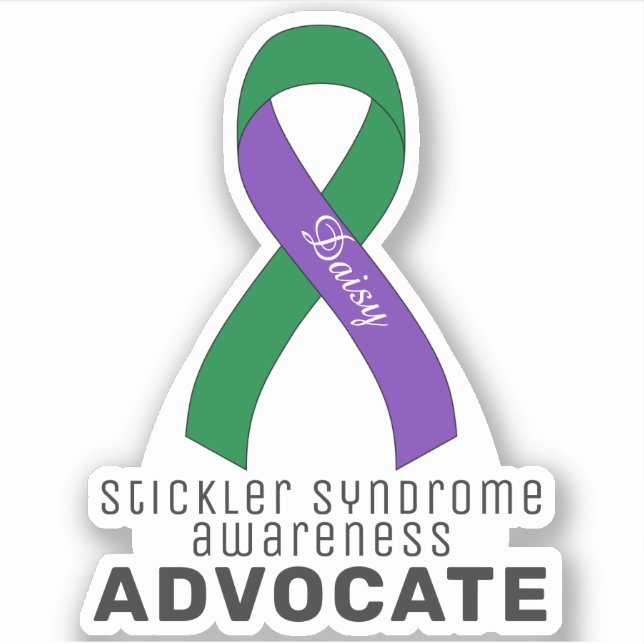 Sticker Syndrome Awareness Vinyl Sticker (Front)