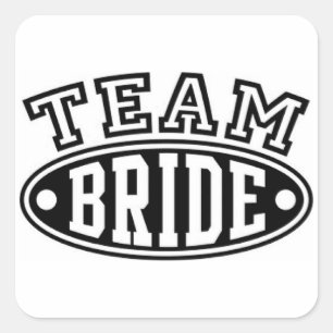Sticker/Team Bride Square Sticker