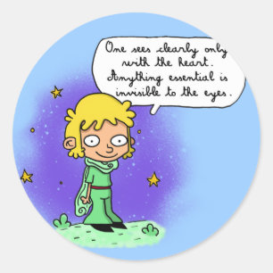 sticker "The little prince"