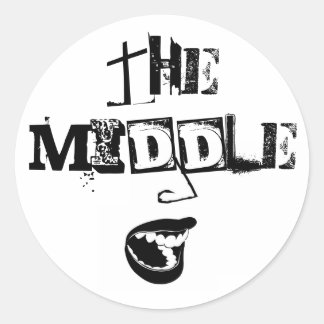 STICKER! The Middle Classic Round Sticker