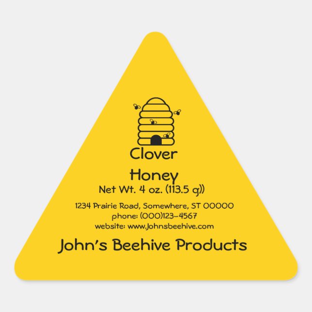 Sticker (Tri)- Honey Business (Front)
