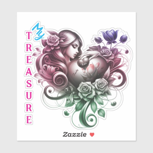 Sticker Unconditional Love (Sheet)