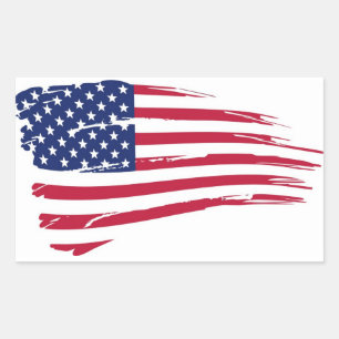 Sticker USA Flag - M1