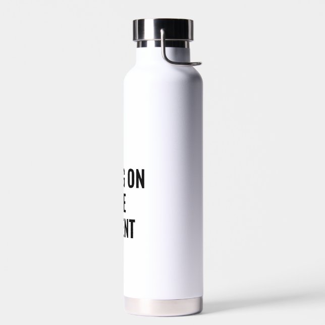 Sticker Water Bottle (Left)