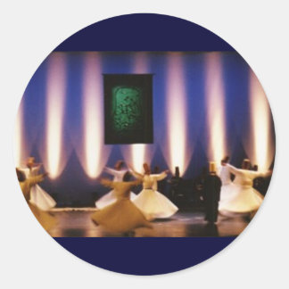 sticker whirling dervish turkish spiritual islam r